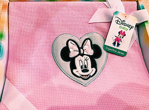 Copertina neonata culla/carrozzina Disney MINNIE 100%cotone